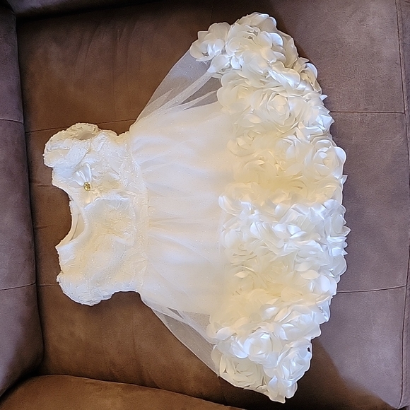 Nannette Other - Nannette formal fancy rosette baby 12 month dress wedding baptism